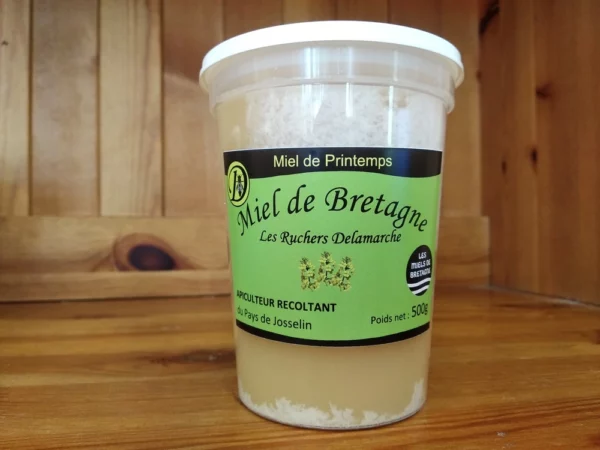 Pot de 500g miel de printemps