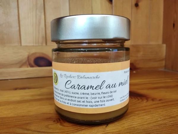 Pot de caramel au miel